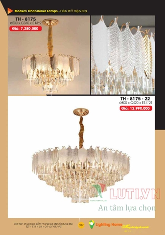 CATALOGUE ĐÈN TRANG TRÍ LIGHTING&HOME 2022 (P2)