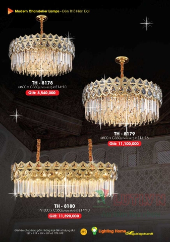 CATALOGUE ĐÈN TRANG TRÍ LIGHTING&HOME 2022 (P2)