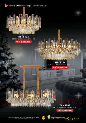 CATALOGUE ĐÈN TRANG TRÍ LIGHTING&HOME 2022 (P2)