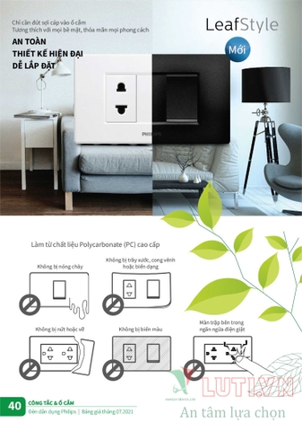 CATALOGUE BẢNG GIÁ ĐÈN DÂN DỤNG PHILIPS 2021