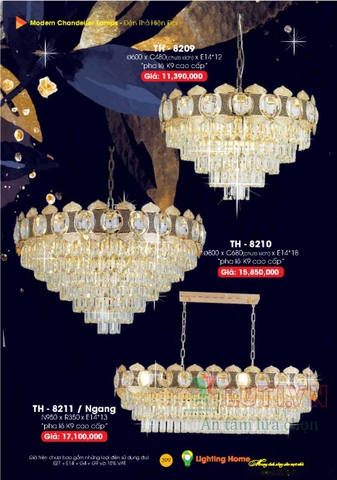 CATALOGUE ĐÈN TRANG TRÍ LIGHTING&HOME 2022 (P2)
