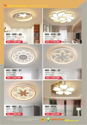 CATALOGUE ĐÈN TRANG TRÍ LIGHTING&HOME 2022 (P2)