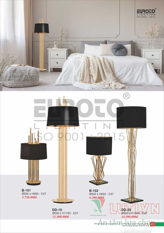 CATALOGUE ĐÈN TRANG TRÍ EUROTO 2022 (P2)