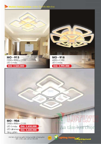 CATALOGUE ĐÈN TRANG TRÍ LIGHTING&HOME 2022 (P2)