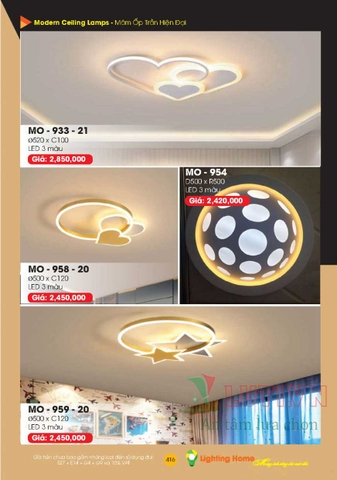 CATALOGUE ĐÈN TRANG TRÍ LIGHTING&HOME 2022 (P2)