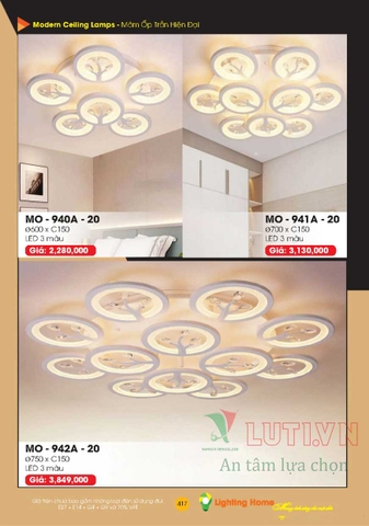CATALOGUE ĐÈN TRANG TRÍ LIGHTING&HOME 2022 (P2)