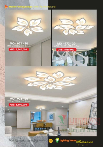 CATALOGUE ĐÈN TRANG TRÍ LIGHTING&HOME 2022 (P2)