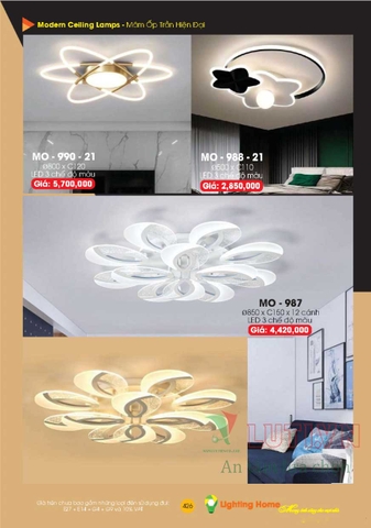 CATALOGUE ĐÈN TRANG TRÍ LIGHTING&HOME 2022 (P2)