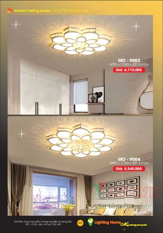 CATALOGUE ĐÈN TRANG TRÍ LIGHTING&HOME 2022 (P2)