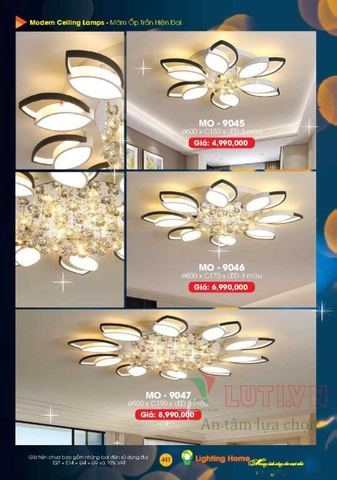 CATALOGUE ĐÈN TRANG TRÍ LIGHTING&HOME 2022 (P2)