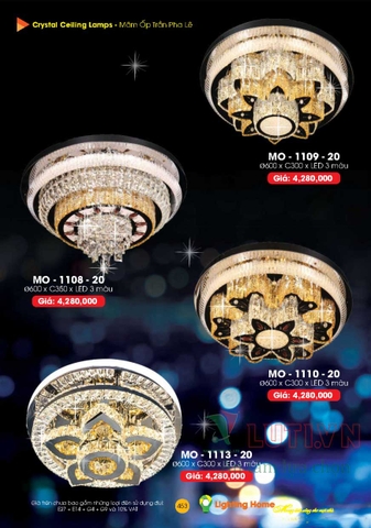 CATALOGUE ĐÈN TRANG TRÍ LIGHTING&HOME 2022 (P2)