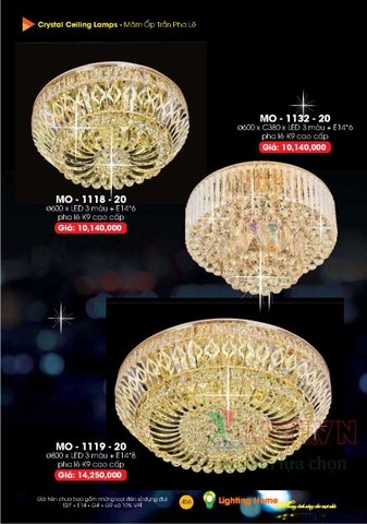 CATALOGUE ĐÈN TRANG TRÍ LIGHTING&HOME 2022 (P2)