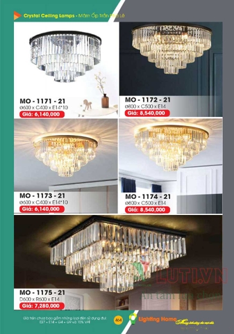 CATALOGUE ĐÈN TRANG TRÍ LIGHTING&HOME 2022 (P2)