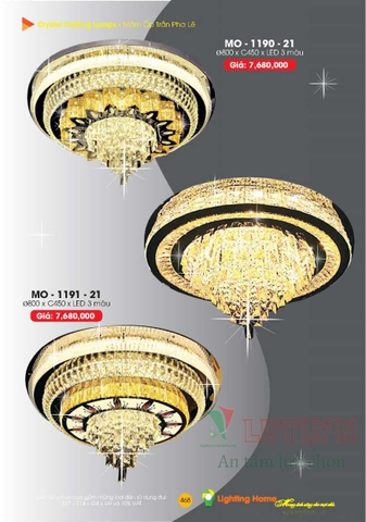 CATALOGUE ĐÈN TRANG TRÍ LIGHTING&HOME 2022 (P2)