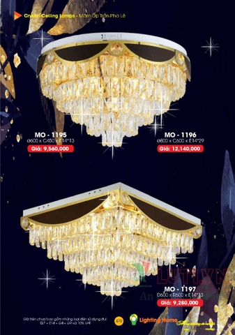 CATALOGUE ĐÈN TRANG TRÍ LIGHTING&HOME 2022 (P2)