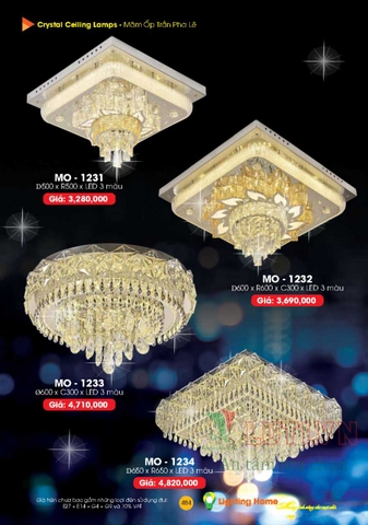 CATALOGUE ĐÈN TRANG TRÍ LIGHTING&HOME 2022 (P2)