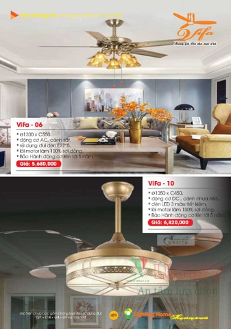 CATALOGUE ĐÈN TRANG TRÍ LIGHTING&HOME 2022 (P2)