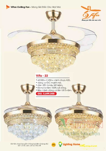 CATALOGUE ĐÈN TRANG TRÍ LIGHTING&HOME 2022 (P2)