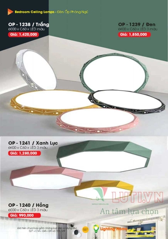 CATALOGUE ĐÈN TRANG TRÍ LIGHTING&HOME 2022 (P3)