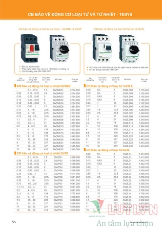 CATALOGUE BẢNG GIÁ THIẾT BỊ ĐIỆN SCHNEIDER NĂM 2021