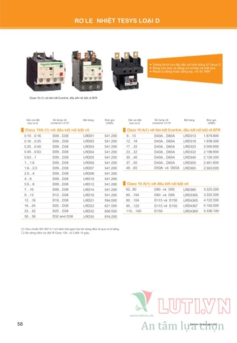 CATALOGUE BẢNG GIÁ THIẾT BỊ ĐIỆN SCHNEIDER NĂM 2021