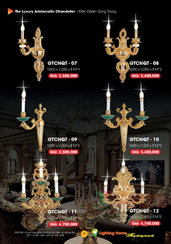 CATALOGUE ĐÈN TRANG TRÍ LIGHTING&HOME 2022 (P1)