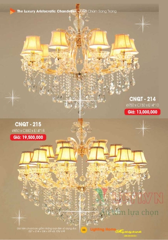 CATALOGUE ĐÈN TRANG TRÍ LIGHTING&HOME 2022 (P1)