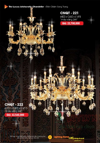 CATALOGUE ĐÈN TRANG TRÍ LIGHTING&HOME 2022 (P1)