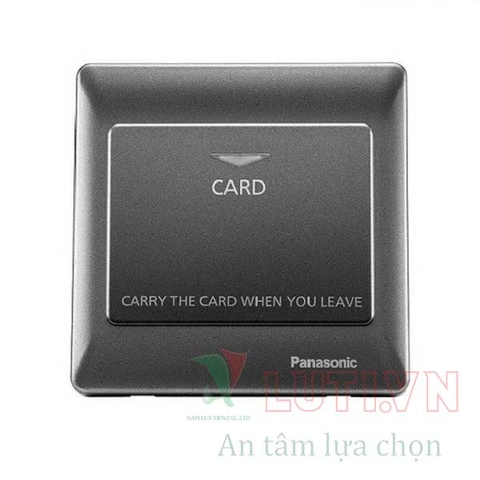 Bộ công tắc thẻ màu xám ánh kim  WEC5781MYH-VN