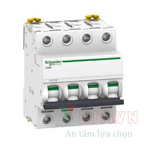 MCB Acti9 - Cầu dao/Aptomat tự động 6kA iC60N Schneider 4P 16A A9F74416