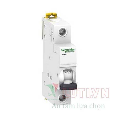 MCB Acti9 - Cầu dao/Aptomat tự động 6kA iK60N Schneider 1P 50A A9K27150