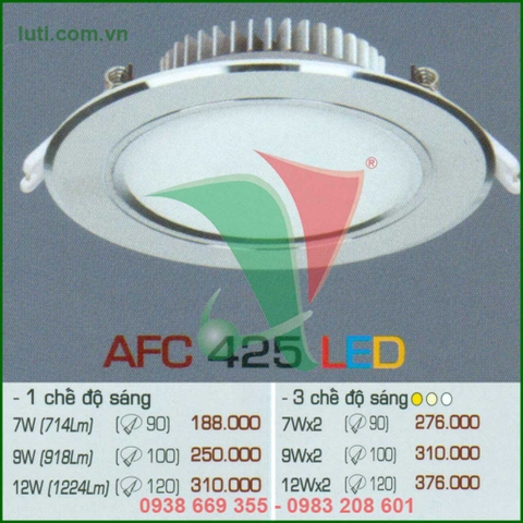 Đèn downlight Anfaco AFC 425