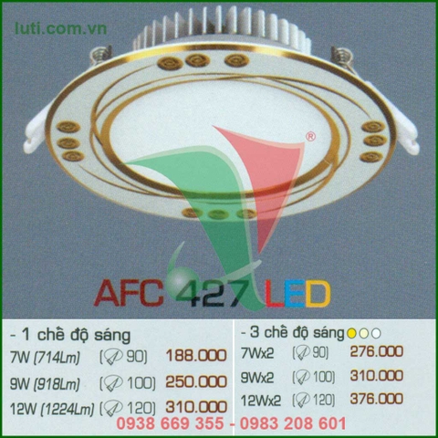Đèn downlight Anfaco AFC 427