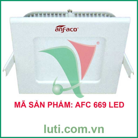 Đèn led âm trần Anfaco AFC 669 LED