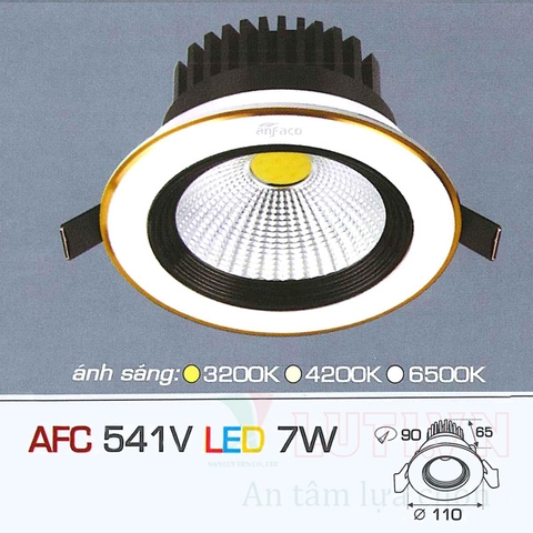 Đèn led âm trần AFC-541V-7W