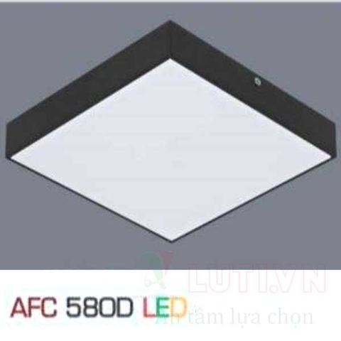 Đèn led ốp trần tràn viền vuông trắng AFC-580D-40W