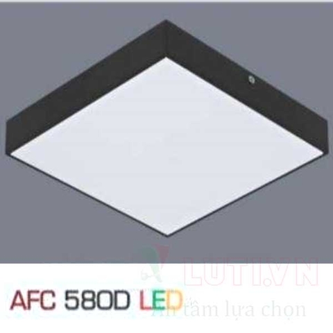 Đèn led ốp trần tràn viền vuông trắng AFC-580D-22W