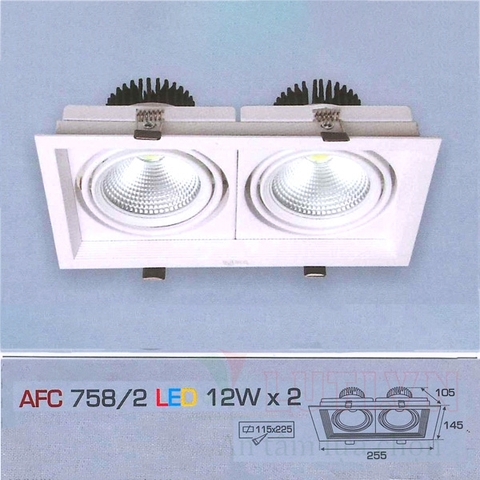 Đèn downlight AFC-758/2-12W