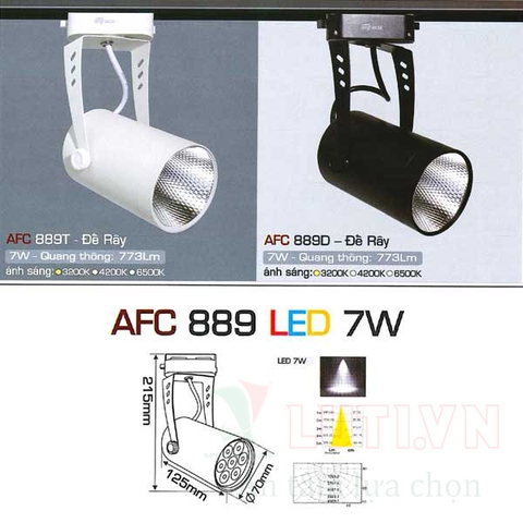 Đèn led chiếu điểm AFC-889D-7W