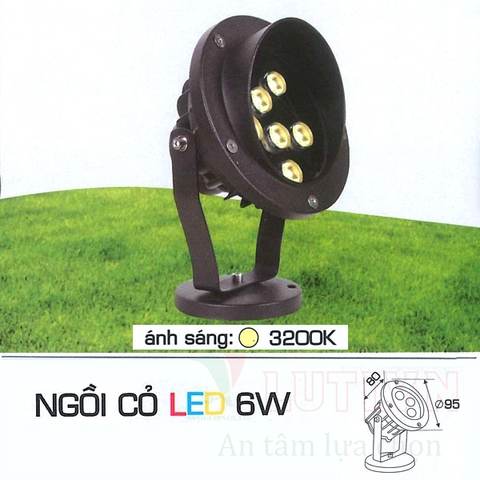 Đèn ghim cỏ AFC-NC-6W