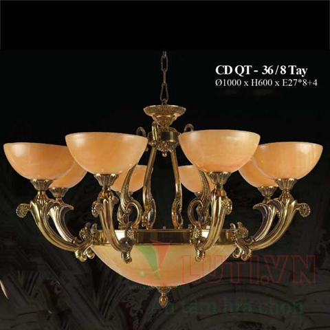 Đèn chùm đồng  CDQT-36