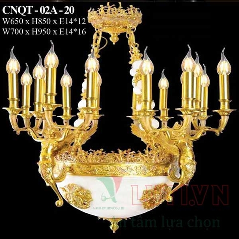 Đèn chùm cao cấp CNQT-02A-20