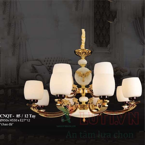 Đèn chùm chao đá CNQT-85