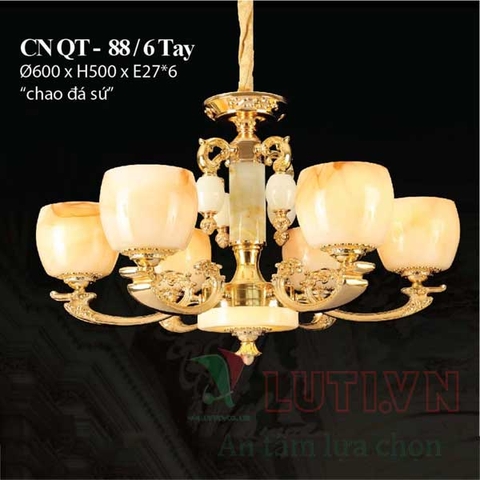 Đèn chùm chao đá CNQT-88