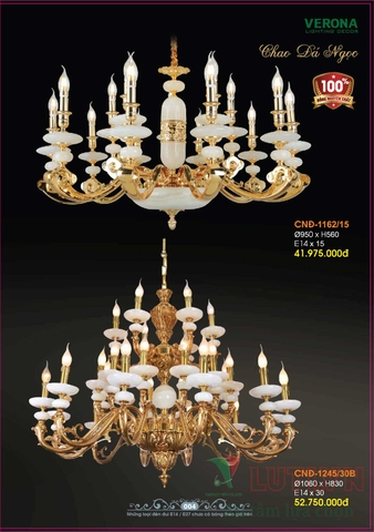 CATALOGUE BẢNG GIÁ ĐÈN LED TRANG TRÍ VERONA 2021 (PHẦN 1)