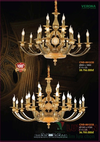 CATALOGUE BẢNG GIÁ ĐÈN LED TRANG TRÍ VERONA 2021 (PHẦN 1)