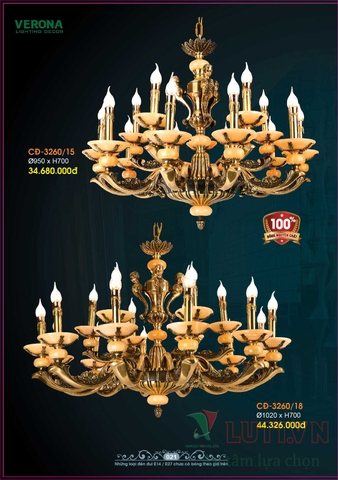 CATALOGUE BẢNG GIÁ ĐÈN LED TRANG TRÍ VERONA 2021 (PHẦN 1)