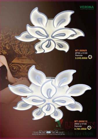 CATALOGUE BẢNG GIÁ ĐÈN LED TRANG TRÍ VERONA 2021 (PHẦN 1)