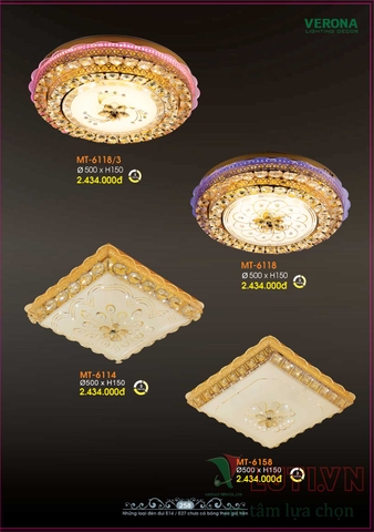 CATALOGUE BẢNG GIÁ ĐÈN LED TRANG TRÍ VERONA 2021 (PHẦN 2)