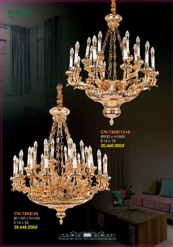 CATALOGUE BẢNG GIÁ ĐÈN LED TRANG TRÍ VERONA 2021 (PHẦN 1)